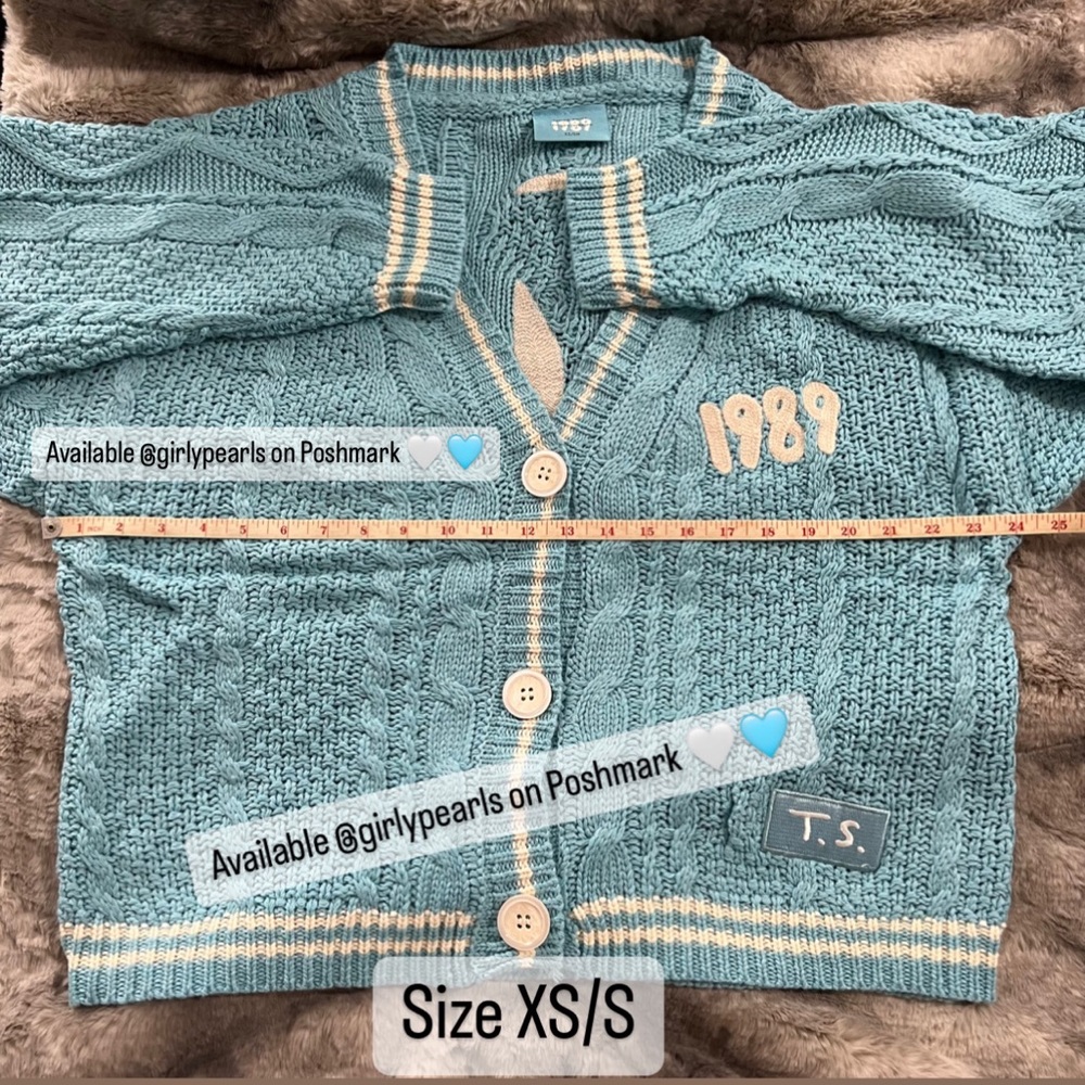 1989 Cardigan (Taylor’s Version) Offical Taylor Swift Merch / Cardigan NEW - Picture 3 of 17